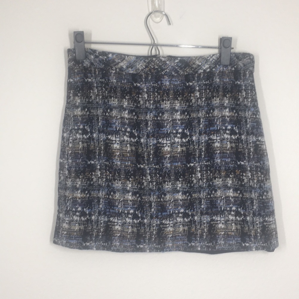 J Crew tweed mini skirt